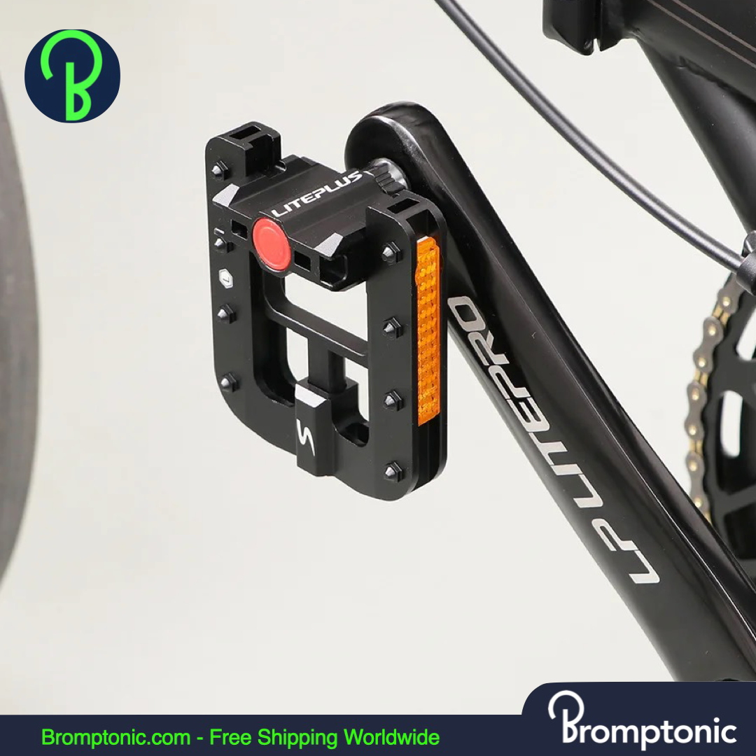 Bromptonic Ultralight Foldable Pedals