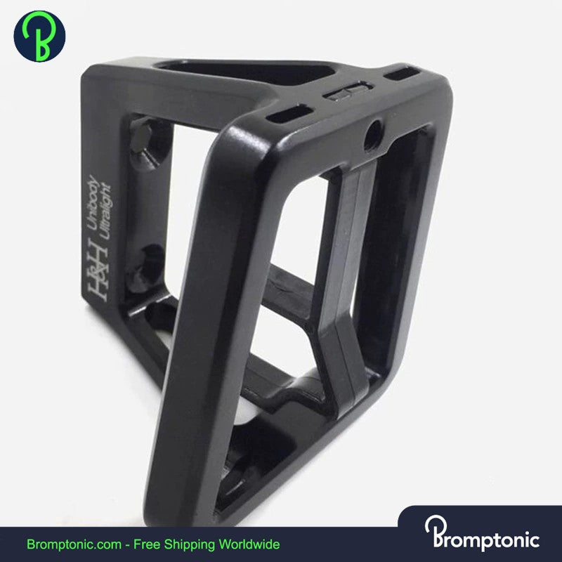 H H Single Piece Aluminum Brompton Front Bracket
