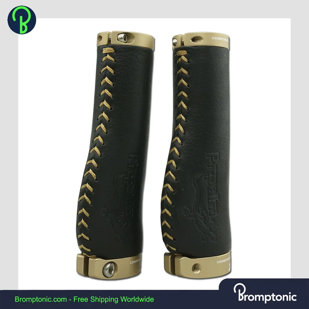 Brompton Cowhide Grip – Premium Leather Handlebar Grips - Main Image