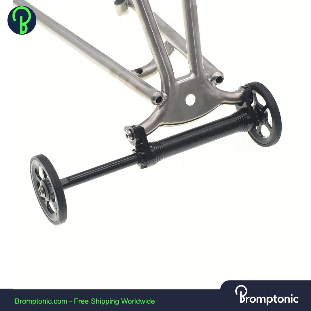 Brompton Bike Easy-Wheel Extender - Wheels or extender separate or complete Bromptonic