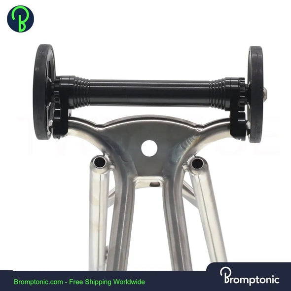 Brompton Bike Easy-Wheel Extender - Wheels or extender separate or complete Bromptonic