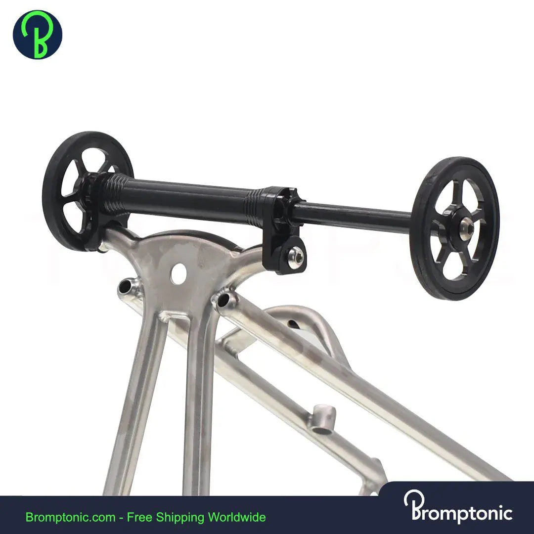 Brompton Bike Easy-Wheel Extender - Wheels or extender separate or complete Bromptonic