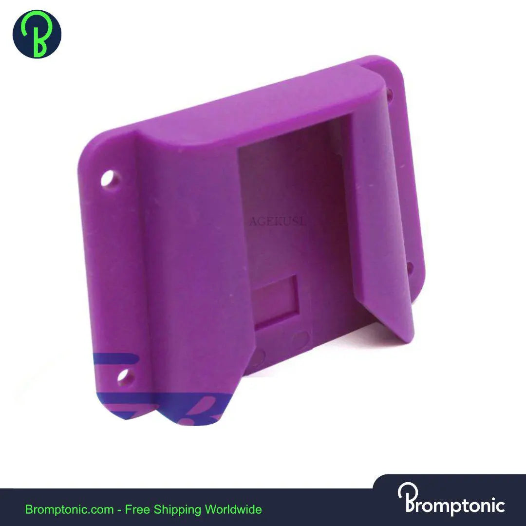 Brompton Female Carrier Block Adapter for Bags Purple