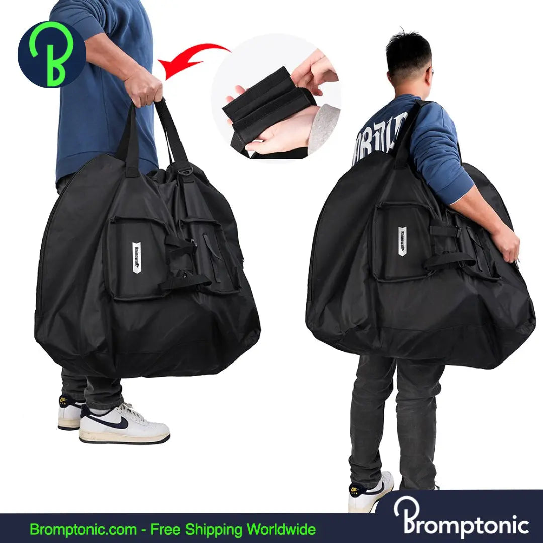 Sac de transport pour vélo pliant Brompton pour roues de 14-16 pouces -  Bromptonic