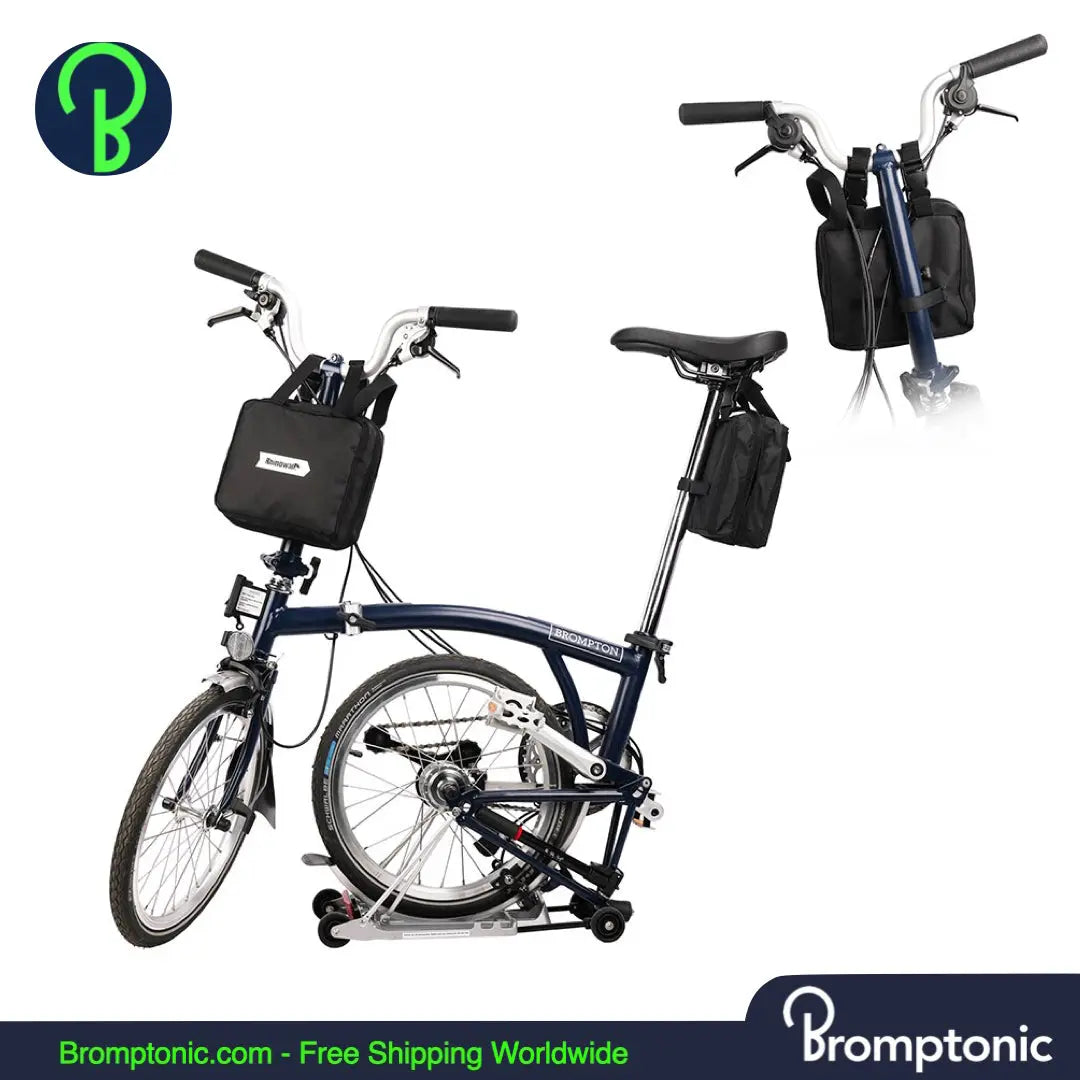 lamaki:Lab Housse Vélo Pliant, Sac de Transport pour Vélo Pliable 14-20  Pouces, Compatible avec Brompton, Dahon, Sac de Transport en Tissu  Robuste & Hydrofuge Voyage, Métro, Train