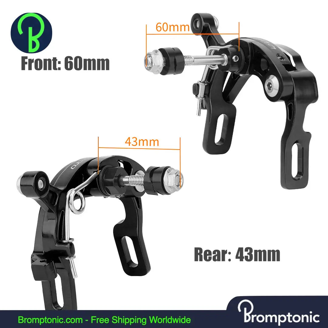 Brompton Front and Rear Bike Caliper Brake Bromptonic