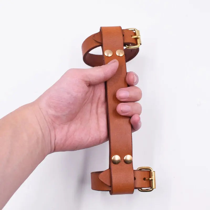 Brompton Leather Carry Handle – Genuine Cowhide Strap