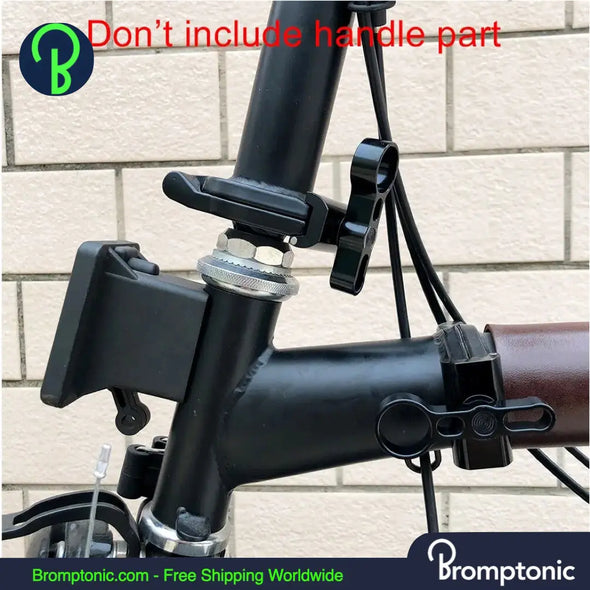 Brompton Magnetic Bicycle Hinge Clamp Plate Lever Set Bromptonic