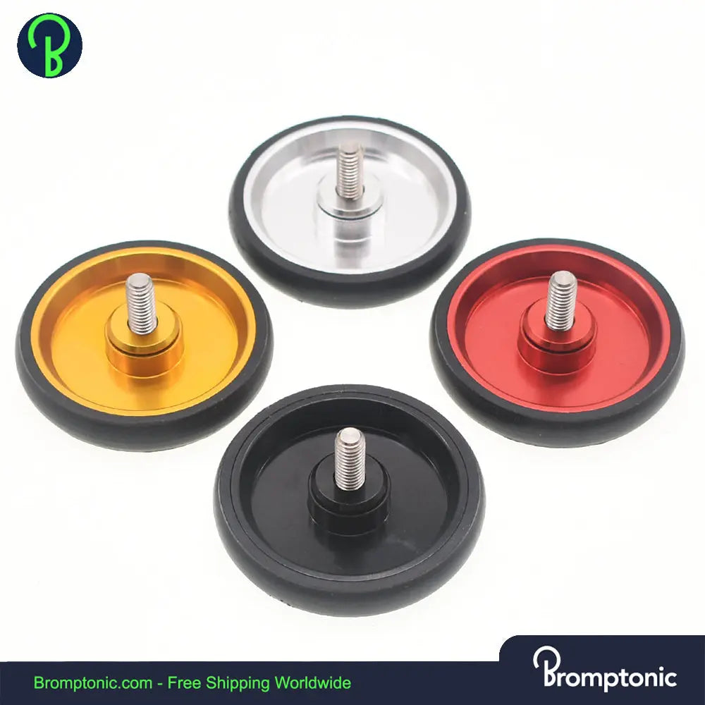 Brompton Rear Rack Wheels With British Flag - Bromptonic