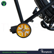 Brompton Rear Rack Wheels With British Flag Bromptonic