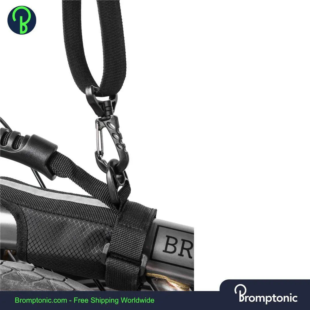 Brompton carry handle & shoulder strap Bromptonic