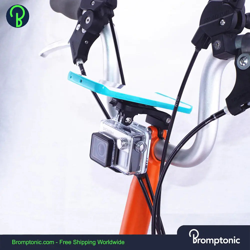 Brompton iPhone mount fits with any smart phone Bromptonic