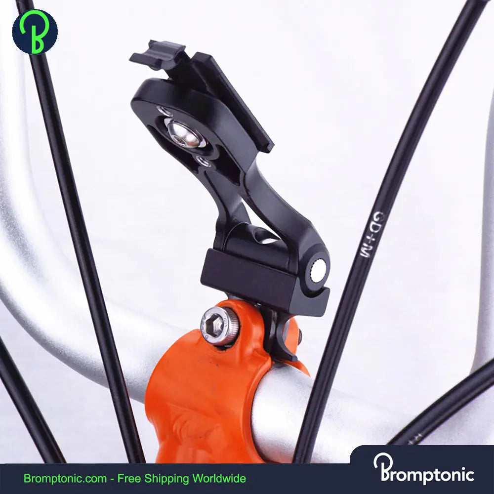 Brompton iPhone mount fits with any smart phone Bromptonic