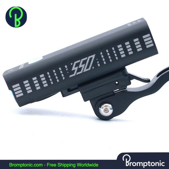 Front Light for Brompton Recharge 2500mAh 550 Lumens