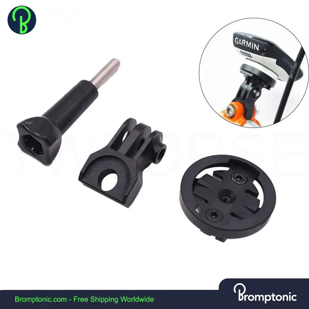 GoPro/Garmin/Bryton/Cateye mounts for Brompton Bromptonic