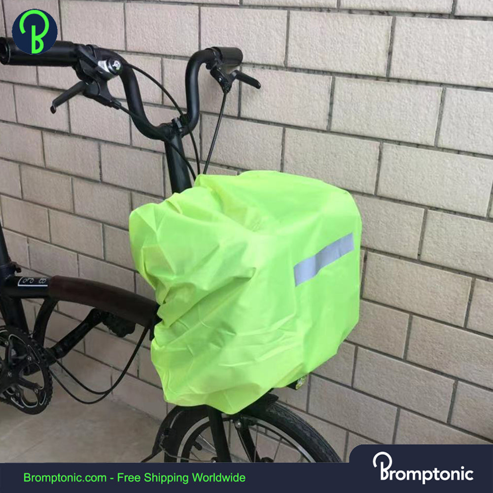 brompton basket bag rain cover Brompton Large Front Folding Basket