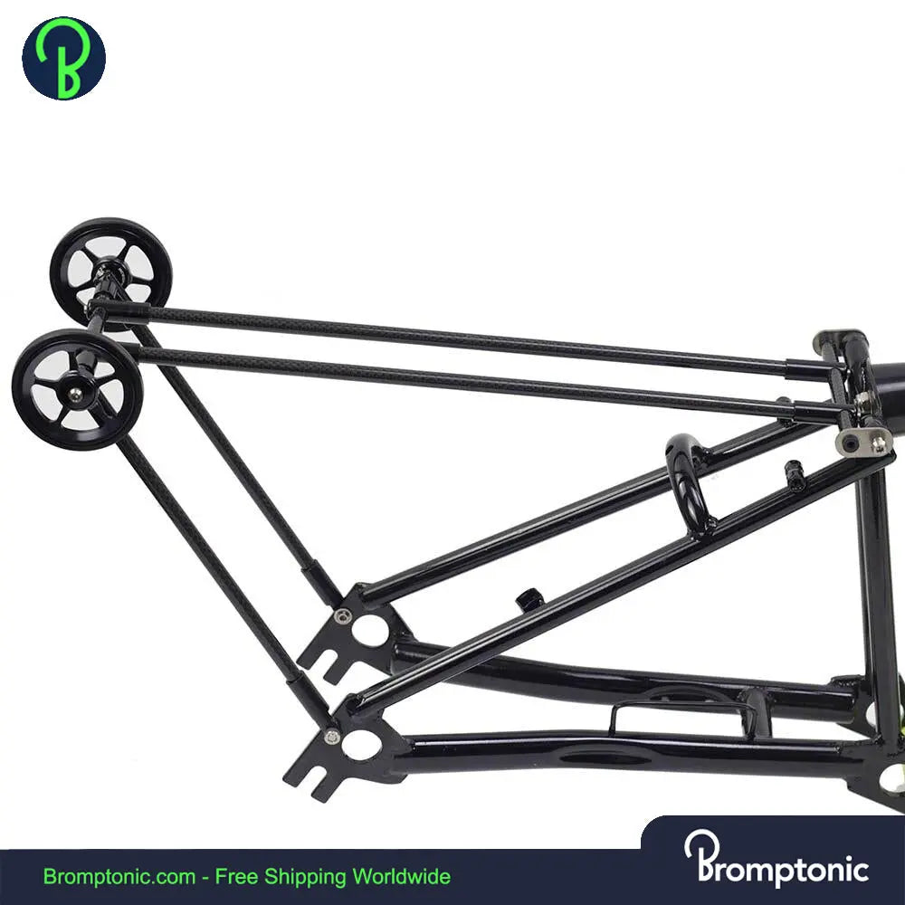 Ultralight Carbon Mini Rear Rack for Brompton - Bromptonic