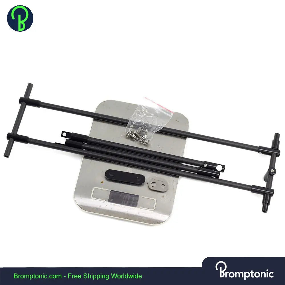 Ultralight Carbon Mini Rear Rack for Brompton - Bromptonic