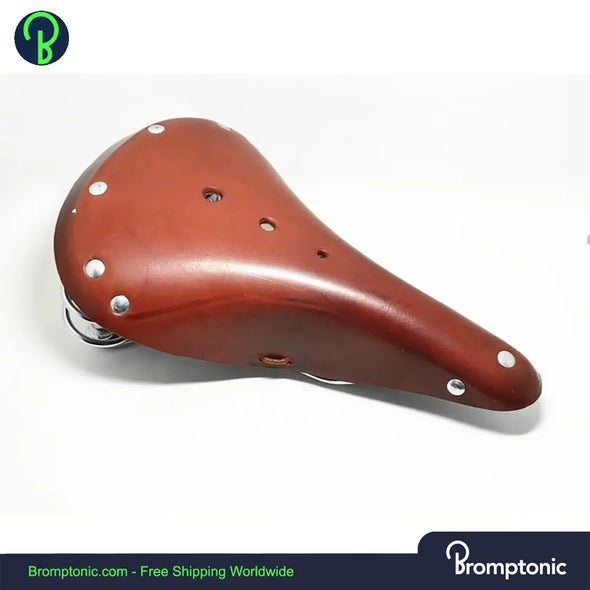 Vintage leather bike saddle outlet